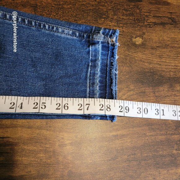 Madewell Jeans Size 29 Skinny 10" High Rise Tummy Control Rosecliff Wash H6319 - Picture 10 of 11